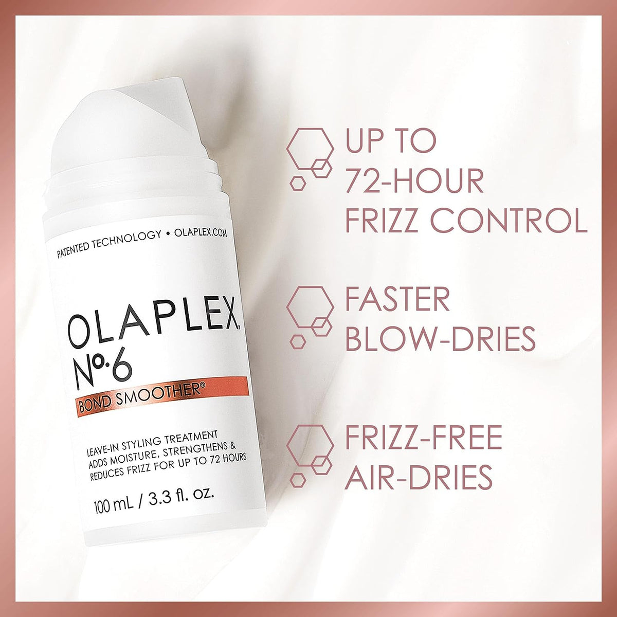 オラプレ　Olaplex No.6 BondSmoother 100ml ×3 Olaplex No. 6 Bond Smoother 3.3 oz – salon718