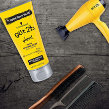 Load image into Gallery viewer, Got2B Schwarzkopf Glued Spiking Glue Hair Gel, Water Resistant, Strong Hold for Up to 72 Hours 6oz