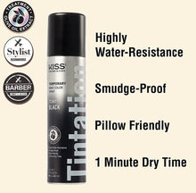 Load image into Gallery viewer, KISS TINTATION TEMPORARY HAIR COLOR SPRAY 2.82OZ ROOT TOUCH TCS03 MEDIUM BROWN