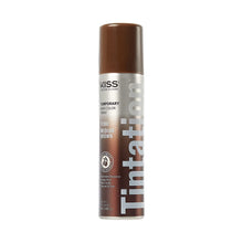 Load image into Gallery viewer, KISS TINTATION TEMPORARY HAIR COLOR SPRAY 2.82OZ ROOT TOUCH TCS03 MEDIUM BROWN