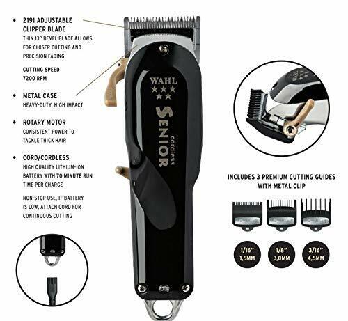 Wahl Professional 5-Star Cordless Magic Clip w/Stand - Limited