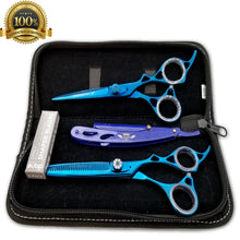 Load image into Gallery viewer, Professional Salon Hair Cutting Thinning Scissors Barber Shears Hairdressing Set - Liberty Beauty Supply