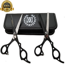 Load image into Gallery viewer, New Hairdressing Pro Salon Hair Scissors Thinning Hair Cutting scissors 6 "Set - Liberty Beauty Supply
