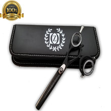 Load image into Gallery viewer, Professional Matte Black TIJERAS Hairdressing Scissors Shears Salon Barber 6" - Liberty Beauty Supply