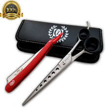 Cargar imagen en el visor de la galería, Japanese Professional Tijeras 8" Hair Cutting Dressing Styling Scissor Shear - Liberty Beauty Supply