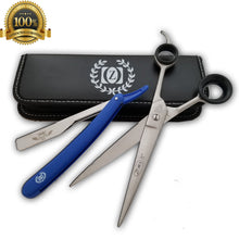 Cargar imagen en el visor de la galería, Tijeras Professional USA 8" Hair Cutting Hair Styling Barber Salon Shear Scissor - Liberty Beauty Supply