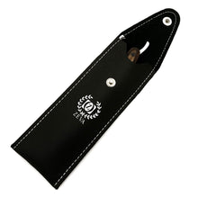 Load image into Gallery viewer, Men's Wet Cut Throat Straight Edge Razor Leather Sharpening Strop Strap + Pouch - Liberty Beauty Supply