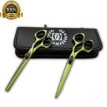 Load image into Gallery viewer, Salon Professional Barber Hair Cutting Thinning Scissors Shears Hairdressing Set - Liberty Beauty Supply