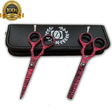 Cargar imagen en el visor de la galería, TIJERAS Professional 5.5" Salon Hair Cutting Scissors Barber Shears Razor Edge - Liberty Beauty Supply