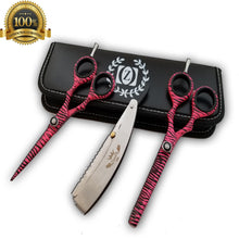 Cargar imagen en el visor de la galería, TIJERAS Professional 5.5" Salon Hair Cutting Scissors Barber Shears Razor Edge - Liberty Beauty Supply