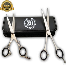 Load image into Gallery viewer, Professional Salon Hair Cutting Thinning Scissors Barber Shears Hairdressing Set - Liberty Beauty Supply