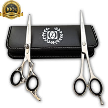 Load image into Gallery viewer, Professional Salon Hair Cutting Thinning Scissors Barber Shears Hairdressing Set - Liberty Beauty Supply
