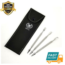 Load image into Gallery viewer, 4 Pcs Beauty Nail Care Cuticle Pusher Spoon Trimmer File Manicure Pedicure Tools - Liberty Beauty Supply