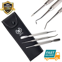 Load image into Gallery viewer, Professional Skin Nail Grooming Tools Cuticle Pusher Spoon Nail Art Cleaning Kit - Liberty Beauty Supply