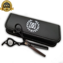 Cargar imagen en el visor de la galería, Professional Barber Shears Thinning Scissors Hairdressing 6" Tijeras USA Hair - Liberty Beauty Supply