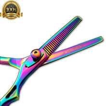 Load image into Gallery viewer, Professional Barber Hair Shears 6" Thinning Shears Set Hair Salon Shear Set  Tijeras - Liberty Beauty Supply