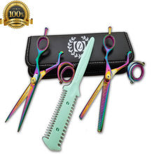 Load image into Gallery viewer, New Hairdressing Pro Salon Hair Scissors Thinning Hair Cutting Scissors 6 " Set - Liberty Beauty Supply