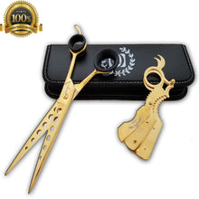 Load image into Gallery viewer, Professional Salon Hair Cutting Thinning Scissors Barber Shears Hairdressing Set - Liberty Beauty Supply
