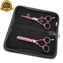 Cargar imagen en el visor de la galería, TIJERAS Professional 5.5" Salon Hair Cutting Scissors Barber Shears Razor Edge - Liberty Beauty Supply