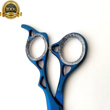Cargar imagen en el visor de la galería, Haircutting Shears 6" Sharp Hair Scissors Barber Shears Titanium Razor TIJERAS - Liberty Beauty Supply