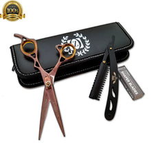 Load image into Gallery viewer, Hair Cutting Japanese Scissors Thinning Barber Salon Shears Set TIJERAS Sharp - Liberty Beauty Supply