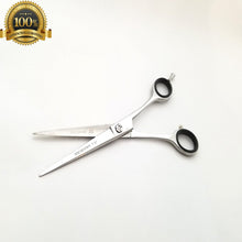 Load image into Gallery viewer, 10" Hair Cutting Pet Grooming Scissors Cutting Curved Thinning Shears Set Safety - Liberty Beauty Supply