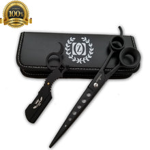 Load image into Gallery viewer, Professional Salon TIJERAS 8' Thinning Scissors Barber Shears Hairdressing Set - Liberty Beauty Supply