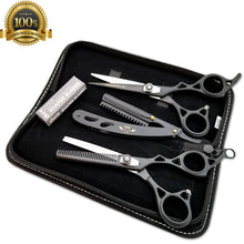 Load image into Gallery viewer, New Professional Hair Cutting Thinning 6" Scissors Barber Shears Hairdresser set - Liberty Beauty Supply