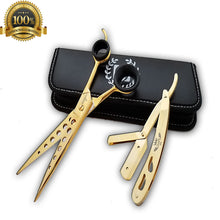 Load image into Gallery viewer, Professional Hairdressing Set Salon Hair Cutting Thinning Scissors Barber Shears - Liberty Beauty Supply