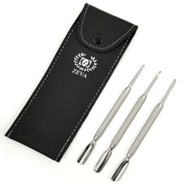 Cargar imagen en el visor de la galería, 4 Pcs Beauty Nail Care Cuticle Pusher Spoon Trimmer File Manicure Pedicure Tools - Liberty Beauty Supply