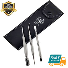 Load image into Gallery viewer, Nail Care Cuticle Pusher Cuticle Nipper Nail Art Professional Stainless Steel - Liberty Beauty Supply