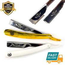 Load image into Gallery viewer, Shaving Razor Straight Knife Navaja With Free 10 Blade Professional Barber Shave - Liberty Beauty Supply