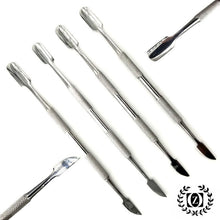 Load image into Gallery viewer, Stainless Steel Nail Cuticle Spoon Pusher Remover Cutter Clipper Cut Set Salon Manicure Pedicure - Liberty Beauty Supply