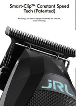 이미지를 갤러리 뷰어에 로드 , JRL Diamante Clipper &amp; Trimmer Set DI2025B – Brushless Motor, Fade Blade, Smart Clip Technology, Reset IQ Charge, 8200 RPM, 4-Hour Run Time for Barbers &amp; Stylists (Black)
