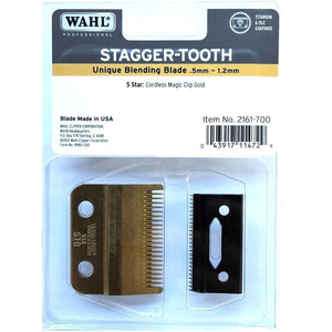 WAHL BLADE 2161-700 2HOLE STAGGER TOOTH GOLD (FOR MAGIC CORDLESS)