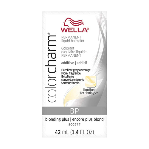 BP -BLONDING PLUS WELLA Color Charm Permanent Liquid Hair Color for Gray Coverage