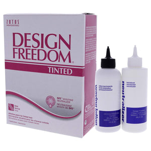 Design Freedom Tinted Alkaline Permanent by Zotos Women 1 Application Treatment