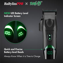 Cargar imagen en el visor de la galería, BaBylissPRO x Tomb45 Dual-Speed Wireless Charging Hair Clipper | Black Titanium Fade Blade | Pro Barber Tool