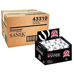 Sanek Neck Strips Master Case of 4 Cartons - 2880 Strips, 4 Count (CASE of 1)