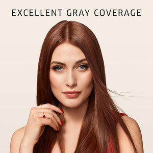 4N / 411 MED BROWN WELLA Color Charm Permanent Liquid Hair Color for Gray Coverage