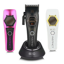 Cargar imagen en el visor de la galería, STYLECRAFT Instinct Professional IN2 Vector Motor Cordless Hair Clipper Intuitive Torque Control, 3 Modular Lids, Up to 11,500 RPM, Bulk Removal, Superior Blending