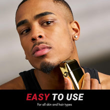 Cargar imagen en el visor de la galería, BaBylissPRO LIMITEDFX Cordless Hair Trimmer &amp; Double Foil Shaver Kit | High-Torque Brushless Motor, Professional Barber Tools