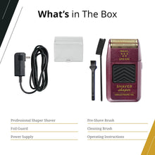 Cargar imagen en el visor de la galería, Wahl 5-Star Ultimate Cordless Barber Starter Kit - Clipper, Trimmer, Shaver Zeepk Razor with 100 Derby Blades