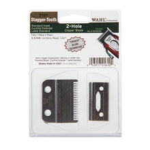 Load image into Gallery viewer, Wahl Stagger Tooth Blade for 5 Star Cordless Magic Clip Crunch Blade #2161