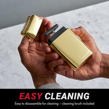 Load image into Gallery viewer, BaBylissPRO FOILFX02 Professional Metal Double Foil Shaver Black | Hypoallergenic Cordless Electric Razor for Barbers &amp; Travel | Black Ultimate Close Shave for Head, Beard, &amp; Neck