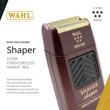 Cargar imagen en el visor de la galería, Wahl 5-Star Ultimate Cordless Barber Starter Kit - Clipper, Trimmer, Shaver Zeepk Razor with 100 Derby Blades