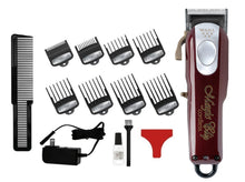 Load image into Gallery viewer, Wahl Professional 5-Star Cord/Cordless Magic Clip #8148 - Great for Barbers and Stylists - Precision Cordless Fade Clipper Loaded with Features (Burgundy)