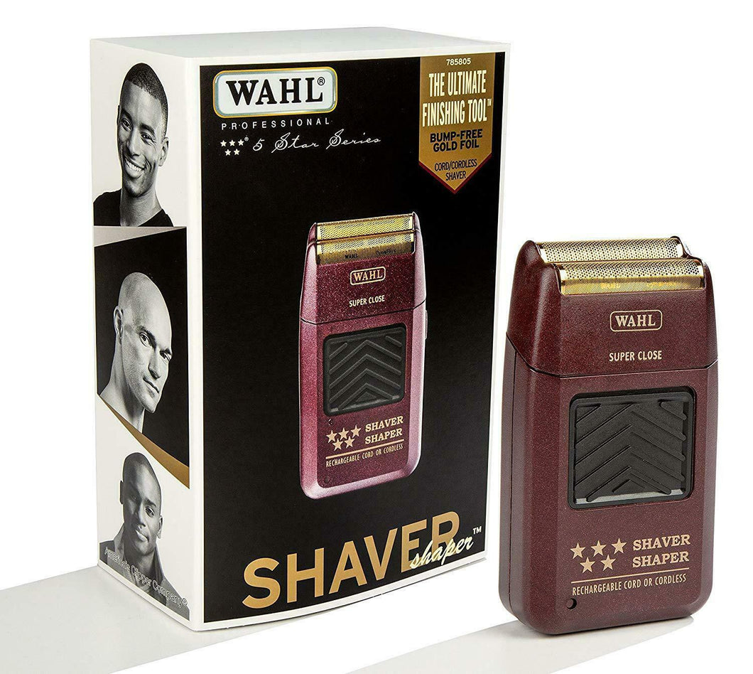 WAHL 5-Star Foil Shaver Shaper Cordless, Bump Free #8061