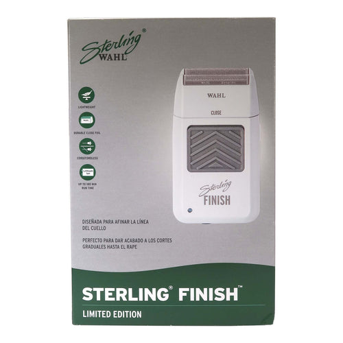 Wahl Professional Sterling Finish Limited Edition Shaver (White) - 8174