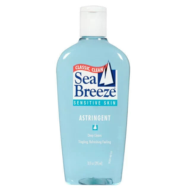 Sea Breeze Classic Clean Original Astringent for Sensitive Skin, 10 fl oz